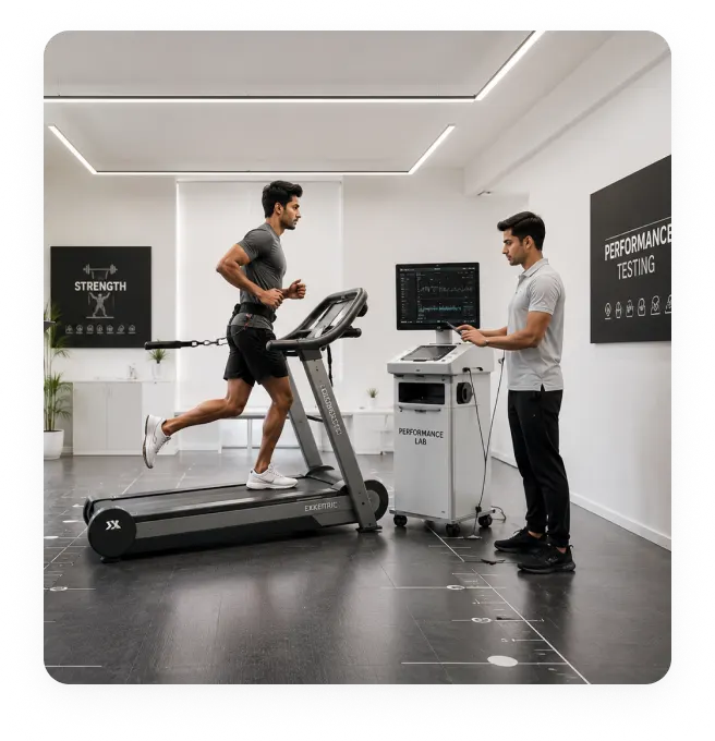 The Performance Lab - assessment area
